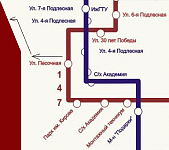Зоопарк - Ижевск. Схема проезда.